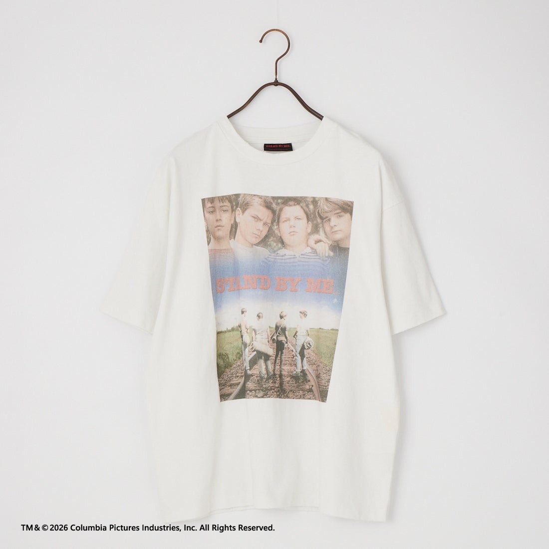 Jeans Factory Clothes [ジーンズファクトリークローズ] STAND BY ME / 40TH ANNIVERSARY Tシャツ [JFC-262-037] WHITE