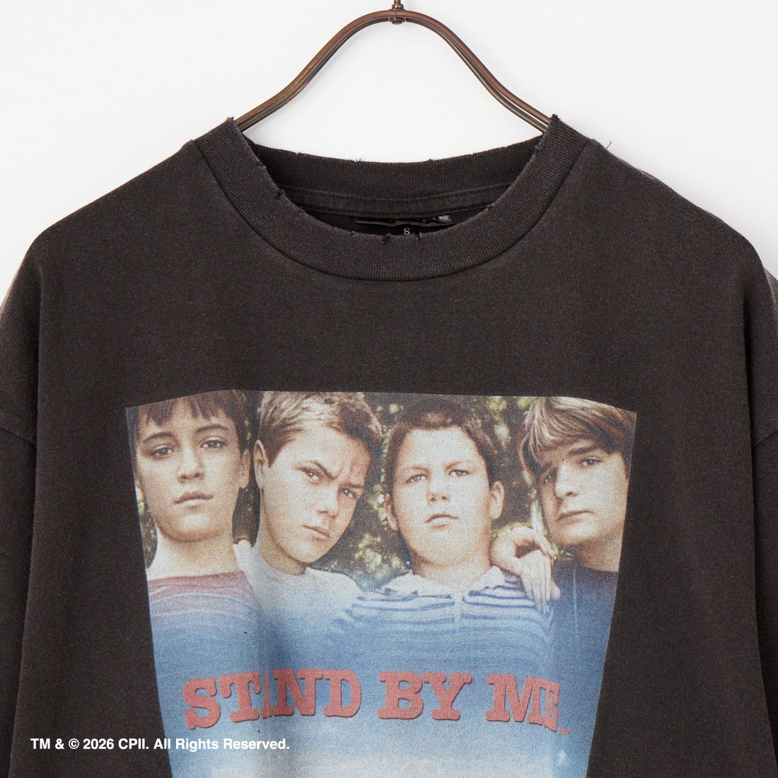Jeans Factory Clothes [ジーンズファクトリークローズ] STAND BY ME / 40TH ANNIVERSARY Tシャツ [JFC-262-037] BLACK