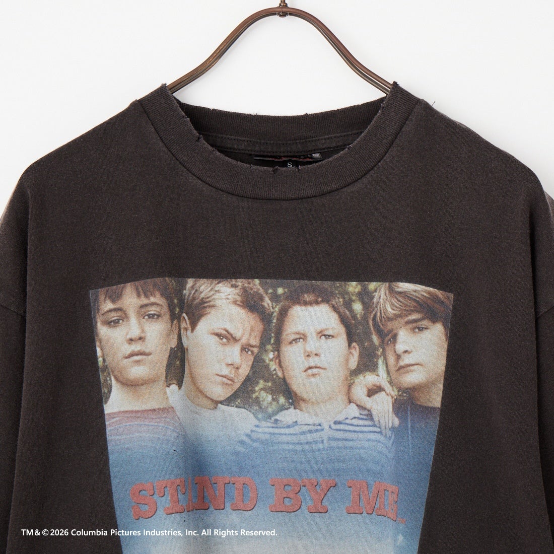 Jeans Factory Clothes [ジーンズファクトリークローズ] STAND BY ME / 40TH ANNIVERSARY Tシャツ [JFC-262-037] BLACK