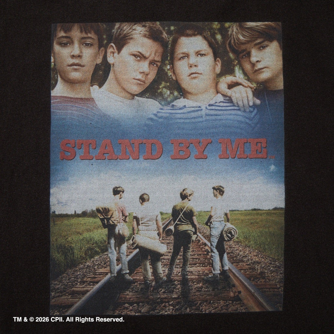 Jeans Factory Clothes [ジーンズファクトリークローズ] STAND BY ME / 40TH ANNIVERSARY Tシャツ [JFC-262-037] BLACK