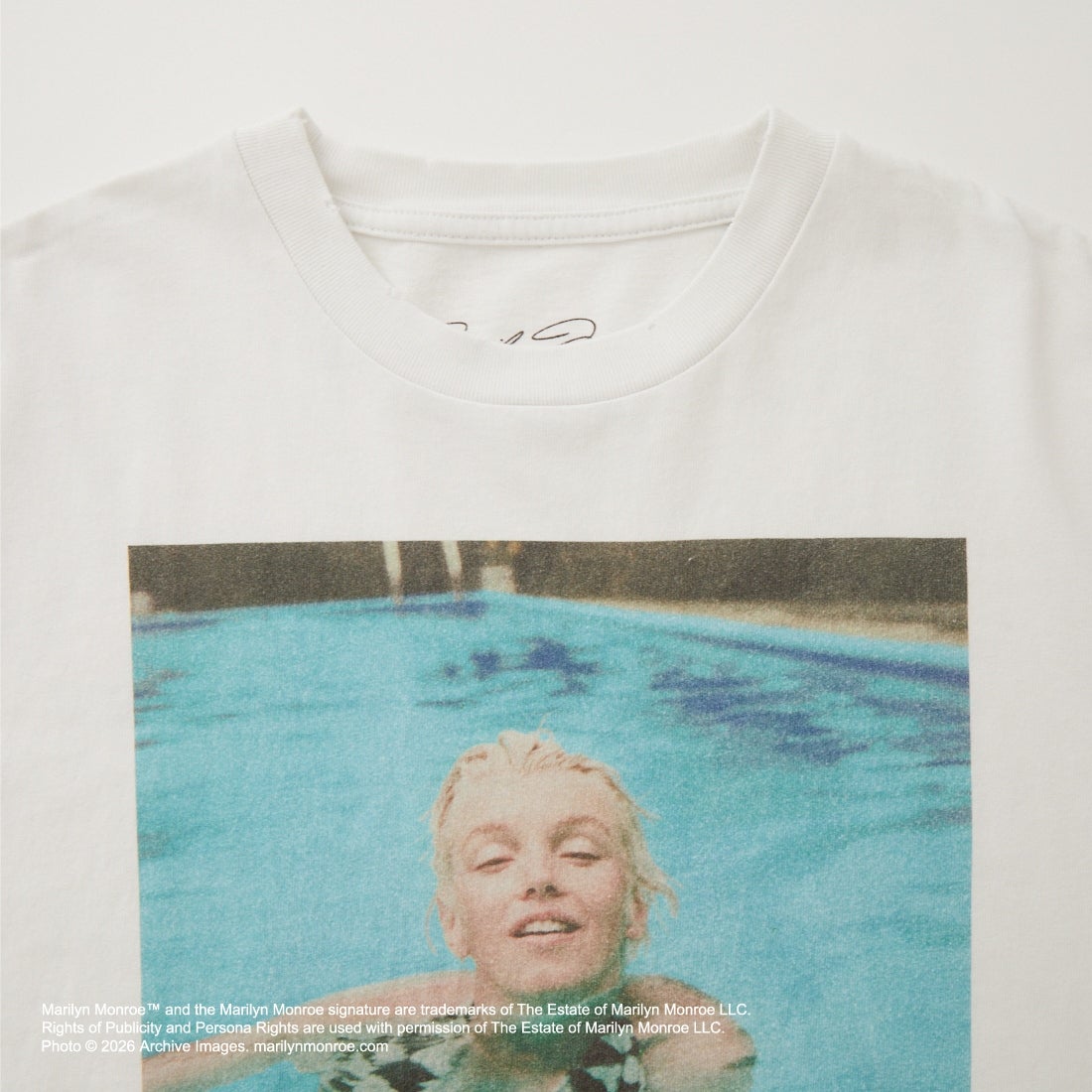 Jeans Factory Clothes [ジーンズファクトリークローズ] MARILYN MONROE / 100TH ANNIVERSARY Tシャツ [JFC-262-040] WHITE