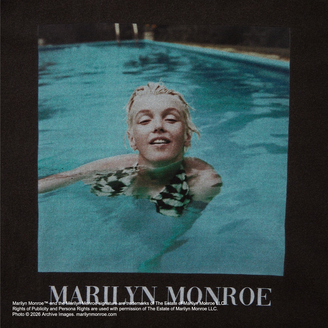 Jeans Factory Clothes [ジーンズファクトリークローズ] MARILYN MONROE / 100TH ANNIVERSARY Tシャツ [JFC-262-040] BLACK