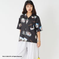 BLACK&&モデル身長：162cm 着用サイズ：S&&