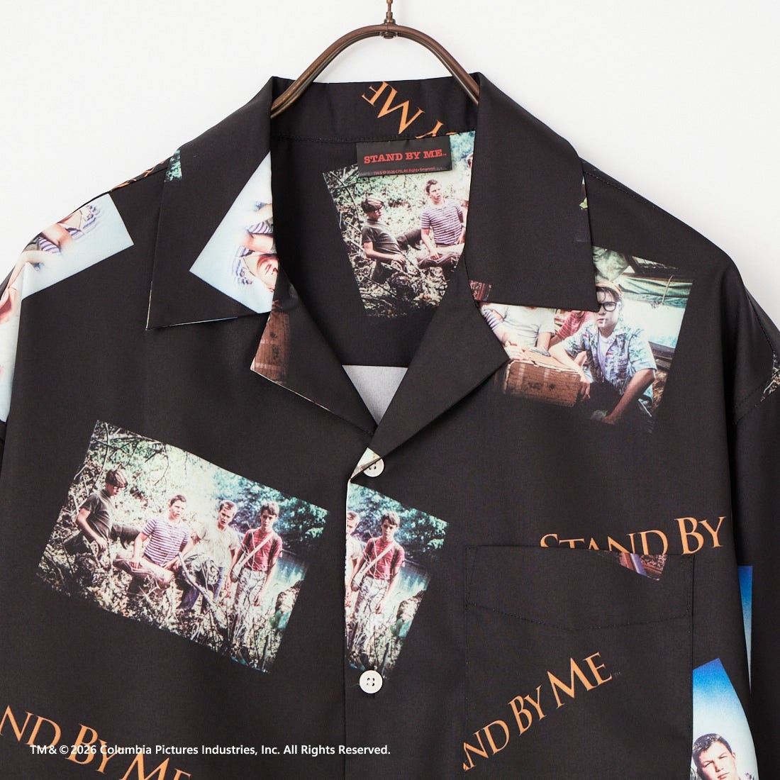 Jeans Factory Clothes [ジーンズファクトリークローズ] STAND BY ME / 40TH ANNIVERSARYハワイアンシャツ [JFC-262-038] BLACK