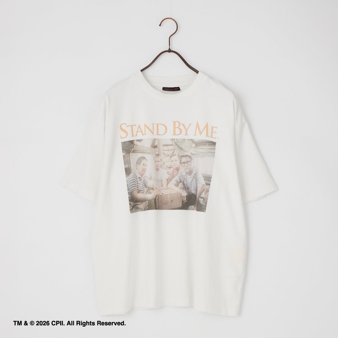 Jeans Factory Clothes [ジーンズファクトリークローズ] STAND BY ME / 40TH ANNIVERSARY Tシャツ [JFC-262-036] WHITE