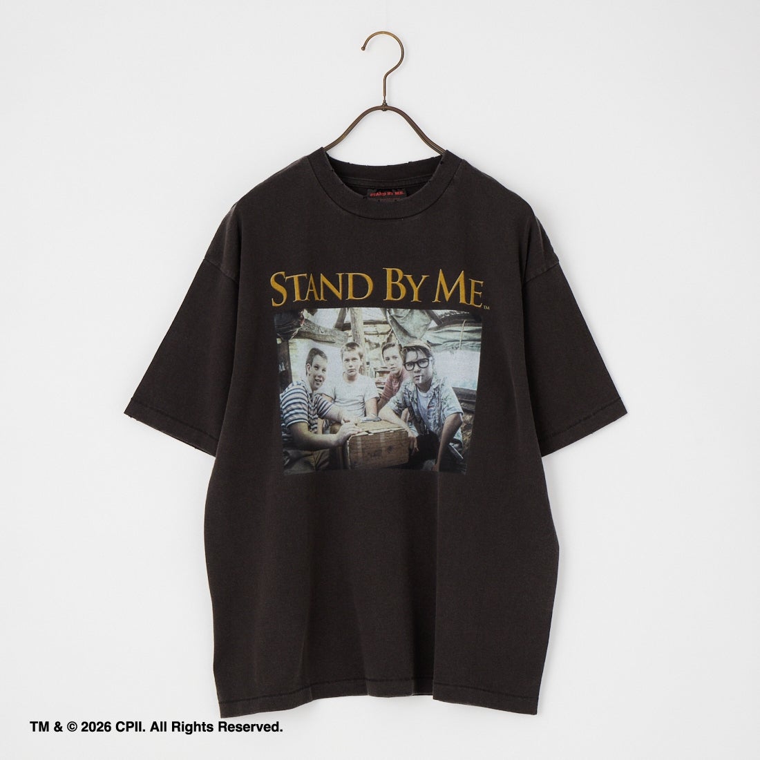 Jeans Factory Clothes [ジーンズファクトリークローズ] STAND BY ME / 40TH ANNIVERSARY Tシャツ [JFC-262-036] BLACK