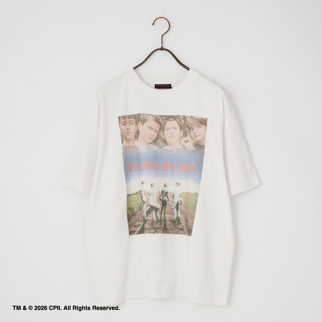 Jeans Factory Clothes [ジーンズファクトリークローズ] STAND BY ME / 40TH ANNIVERSARY Tシャツ [JFC-262-037] WHITE