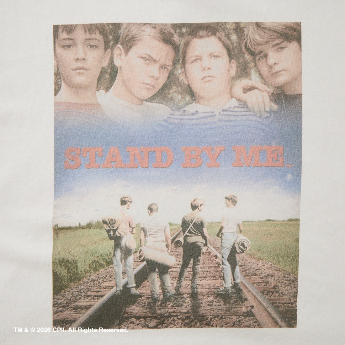 Jeans Factory Clothes [ジーンズファクトリークローズ] STAND BY ME / 40TH ANNIVERSARY Tシャツ [JFC-262-037] WHITE