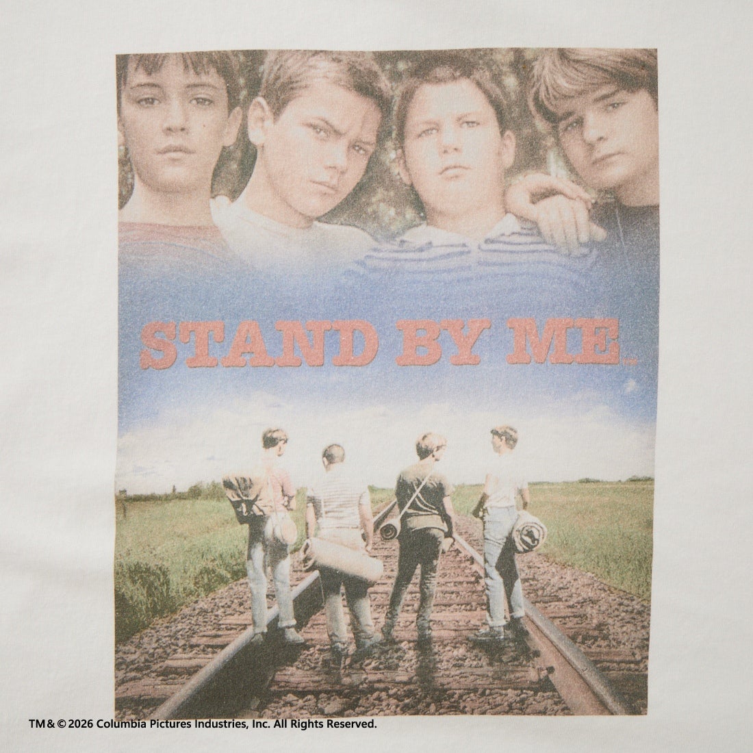 Jeans Factory Clothes [ジーンズファクトリークローズ] STAND BY ME / 40TH ANNIVERSARY Tシャツ [JFC-262-037] WHITE
