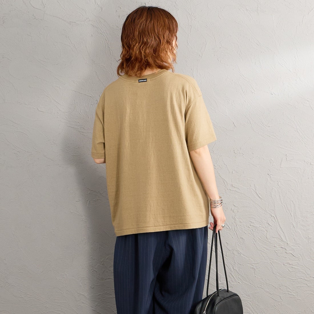 Americana [アメリカーナ] レーシングプリントTシャツ [BRF-848A-3