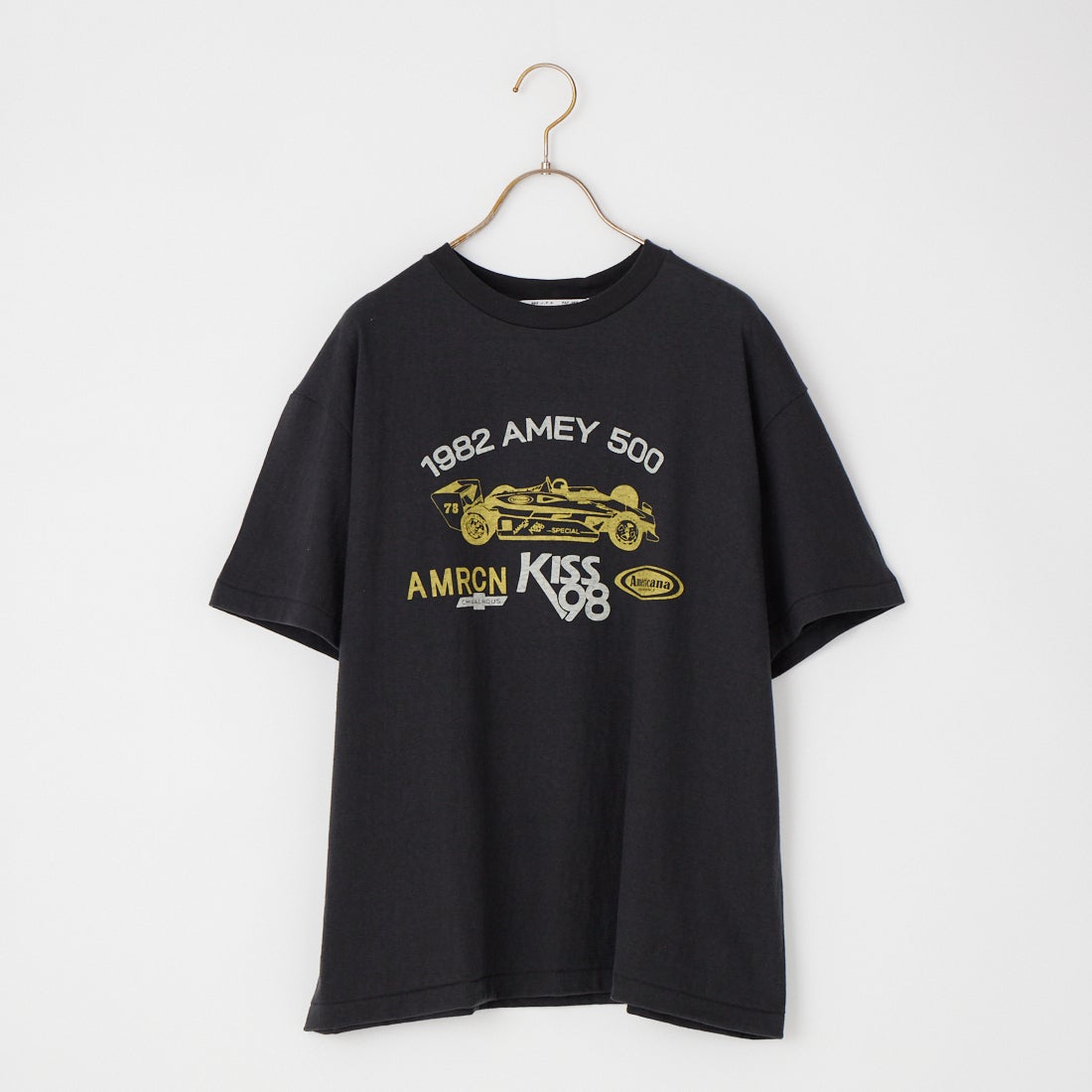 Americana [アメリカーナ] レーシングプリントTシャツ [BRF-848A-3] ｽﾐｸﾛ