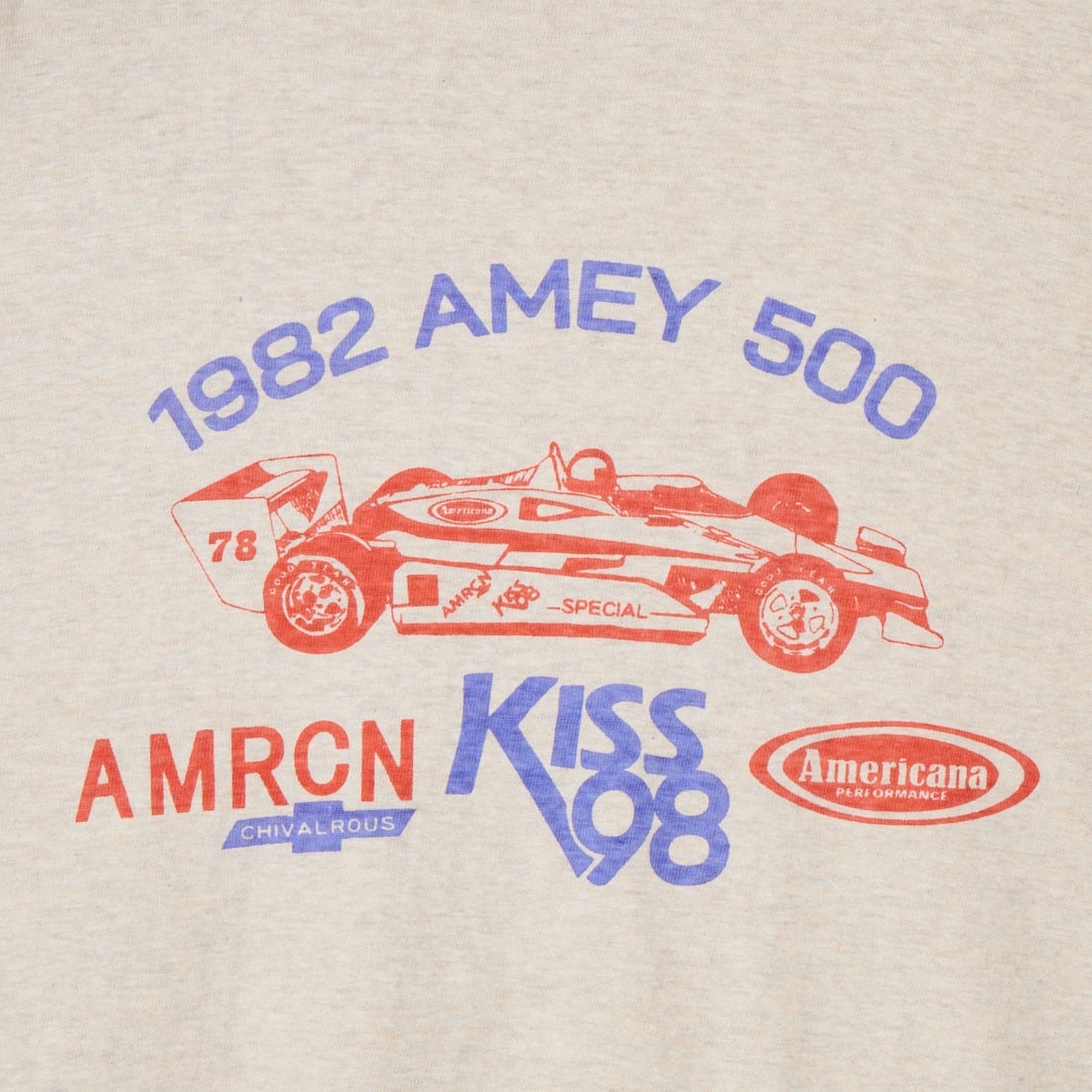 Americana [アメリカーナ] レーシングプリントTシャツ [BRF-848A-3] ｵｰﾄﾐｰﾙ