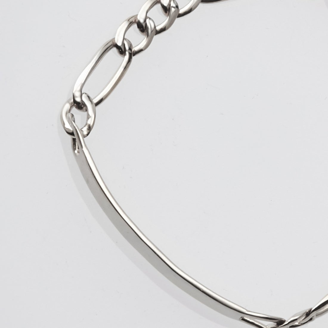 XOLO JEWELRY [ショロジュエリー] ID フィガロリンクブレスレット [XOB040-19] SILVER