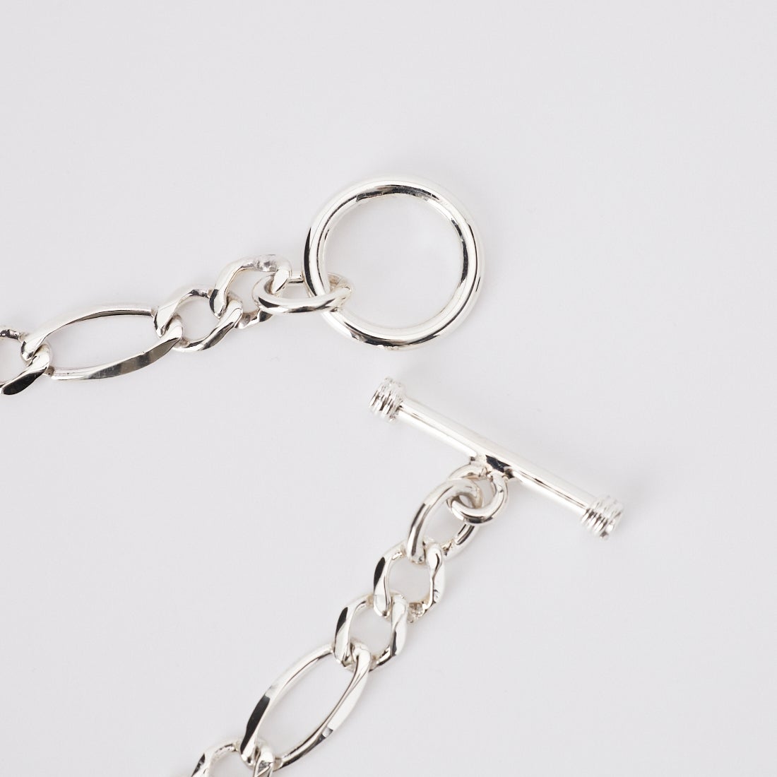 XOLO JEWELRY [ショロジュエリー] ID フィガロリンクブレスレット [XOB040-19] SILVER