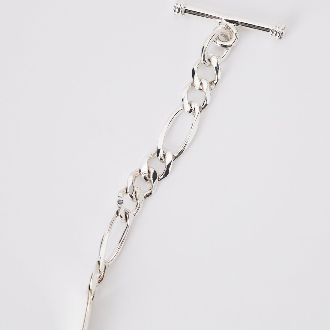 XOLO JEWELRY [ショロジュエリー] ID フィガロリンクブレスレット [XOB040-19] SILVER