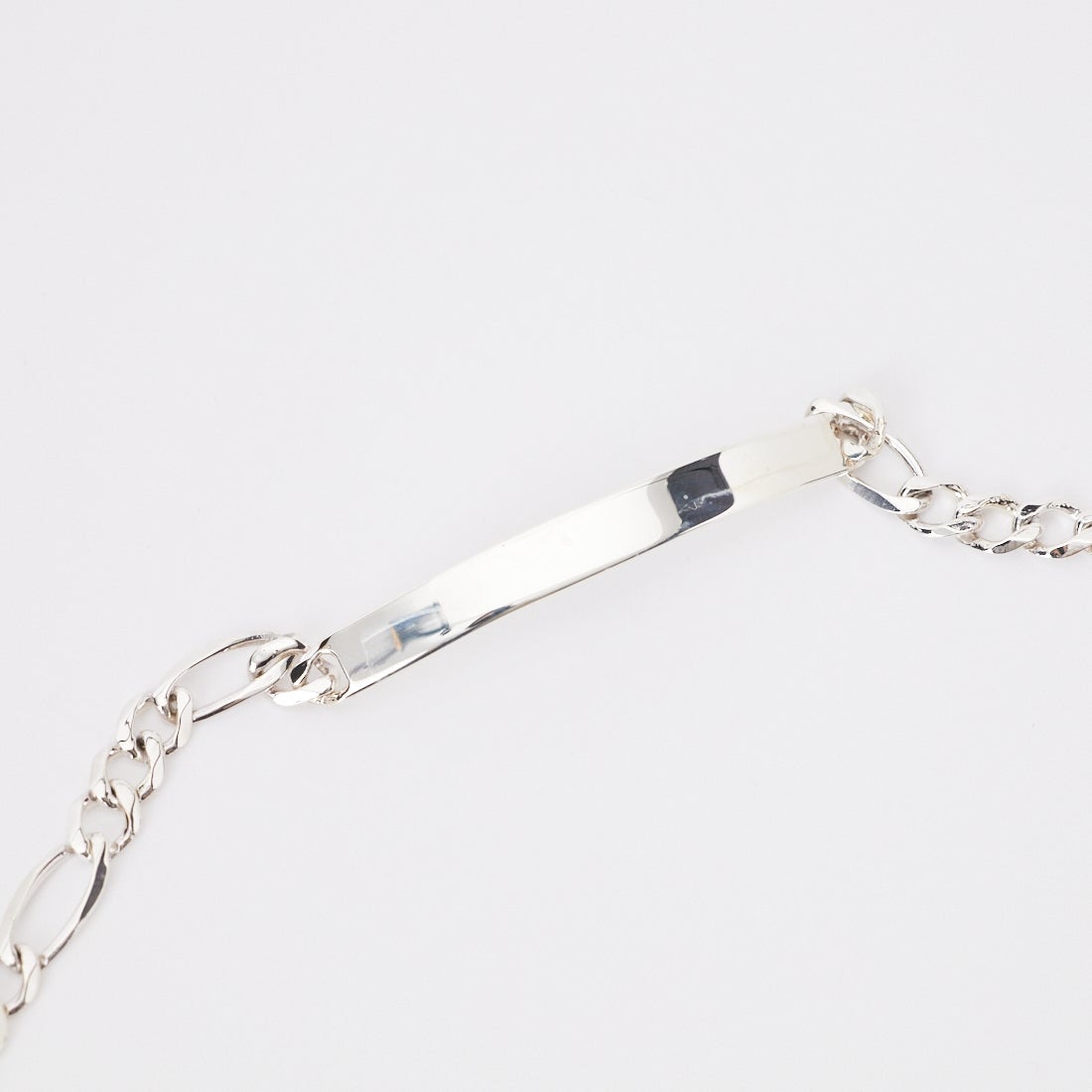 XOLO JEWELRY [ショロジュエリー] ID フィガロリンクブレスレット [XOB040-19] SILVER
