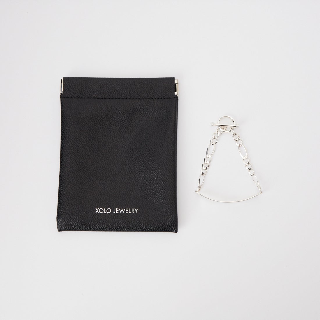 XOLO JEWELRY [ショロジュエリー] ID フィガロリンクブレスレット [XOB040-19]