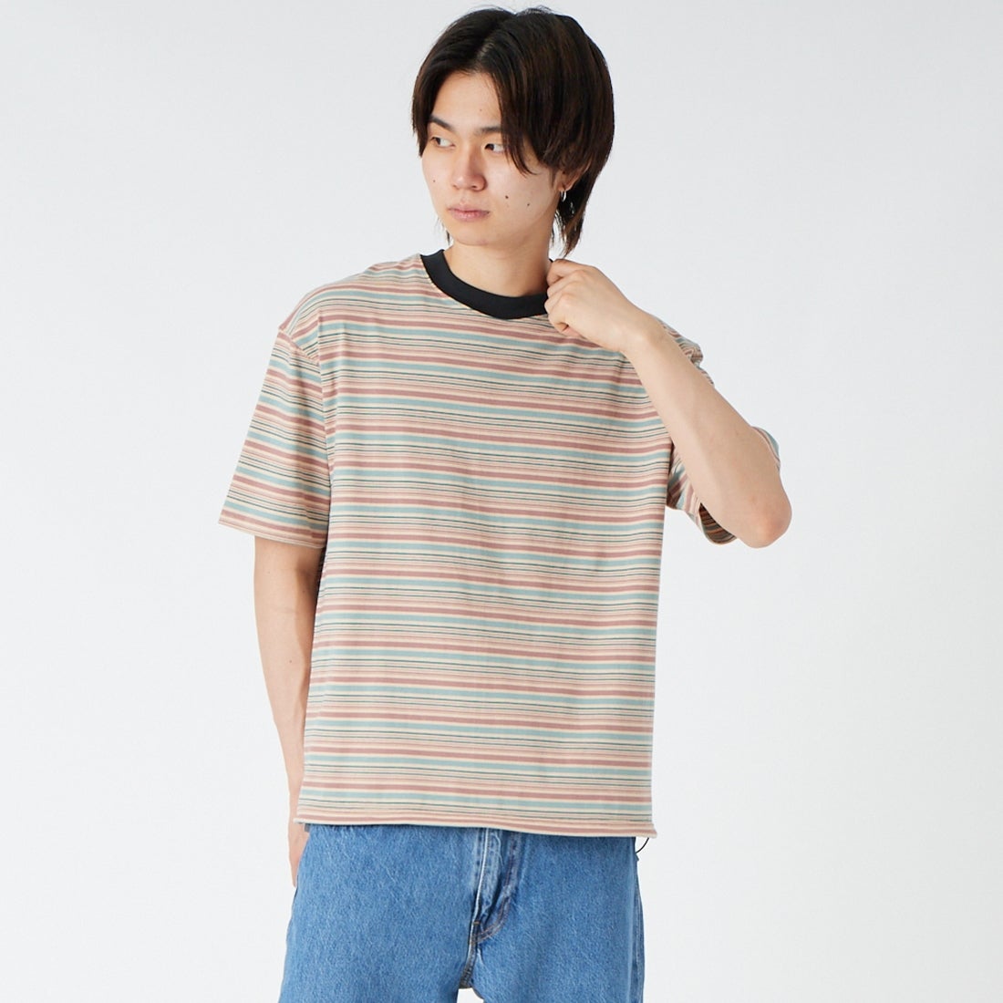 BEIGE&&モデル身長：177cm 着用サイズ：M&&