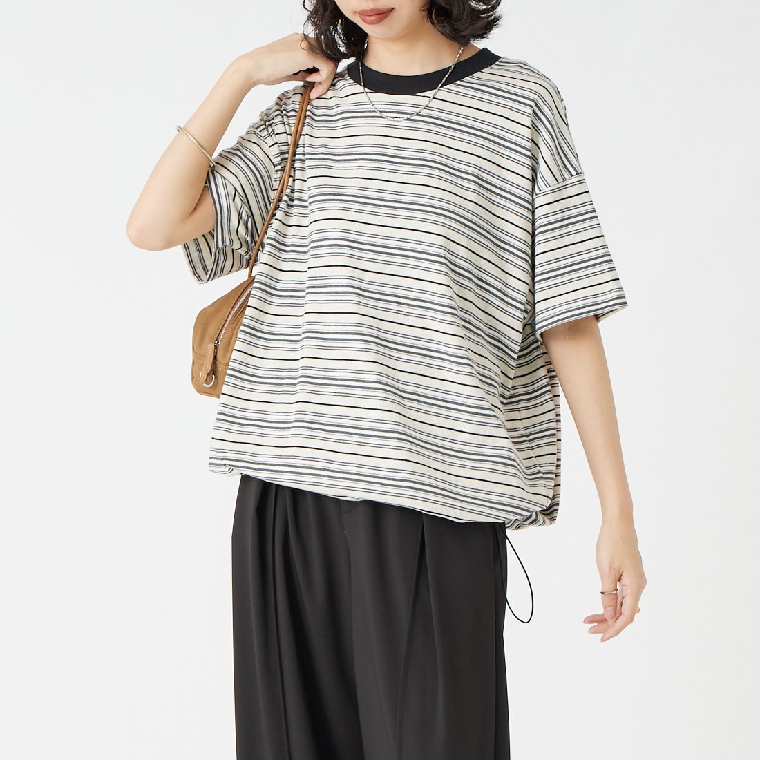 GRAY&&モデル身長：162cm 着用サイズ：F&&