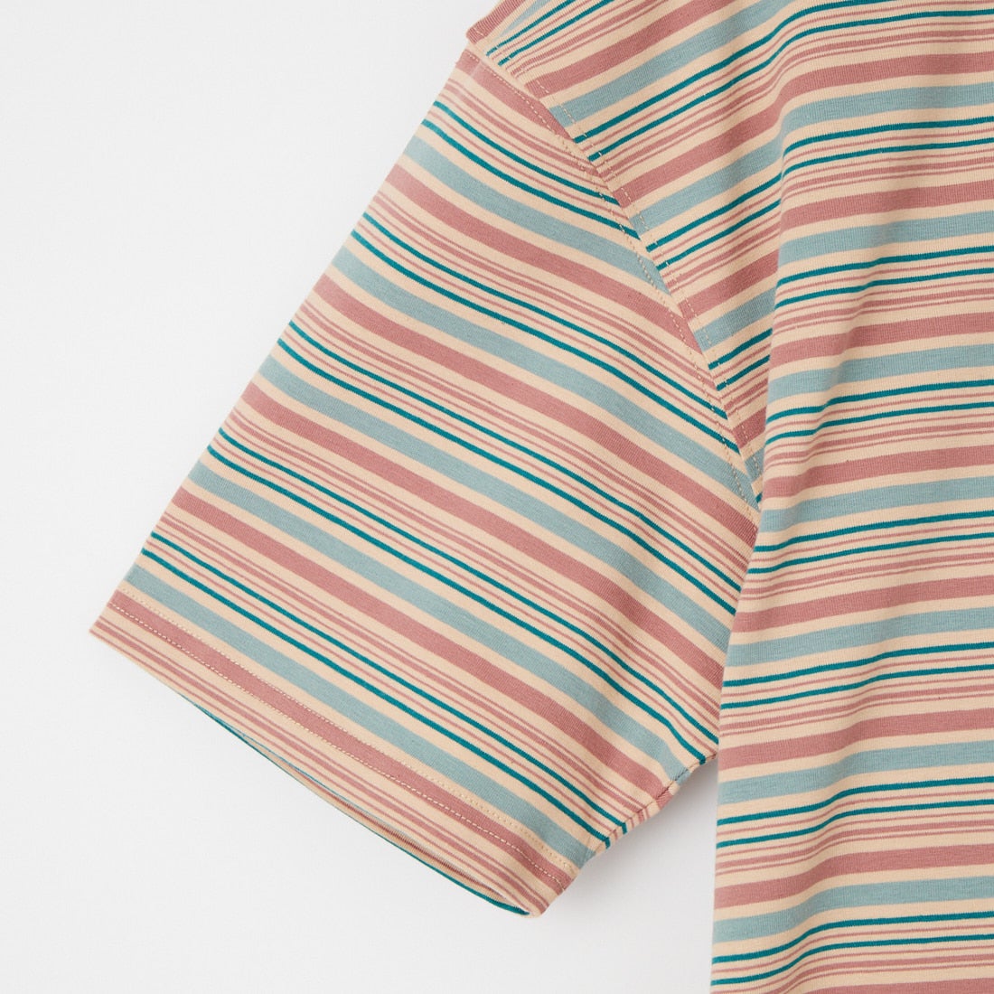 SCREEN STARS [スクリーンスターズ] 別注 マルチボーダードローコードTシャツ [2622-231IN-JF] BEIGE
