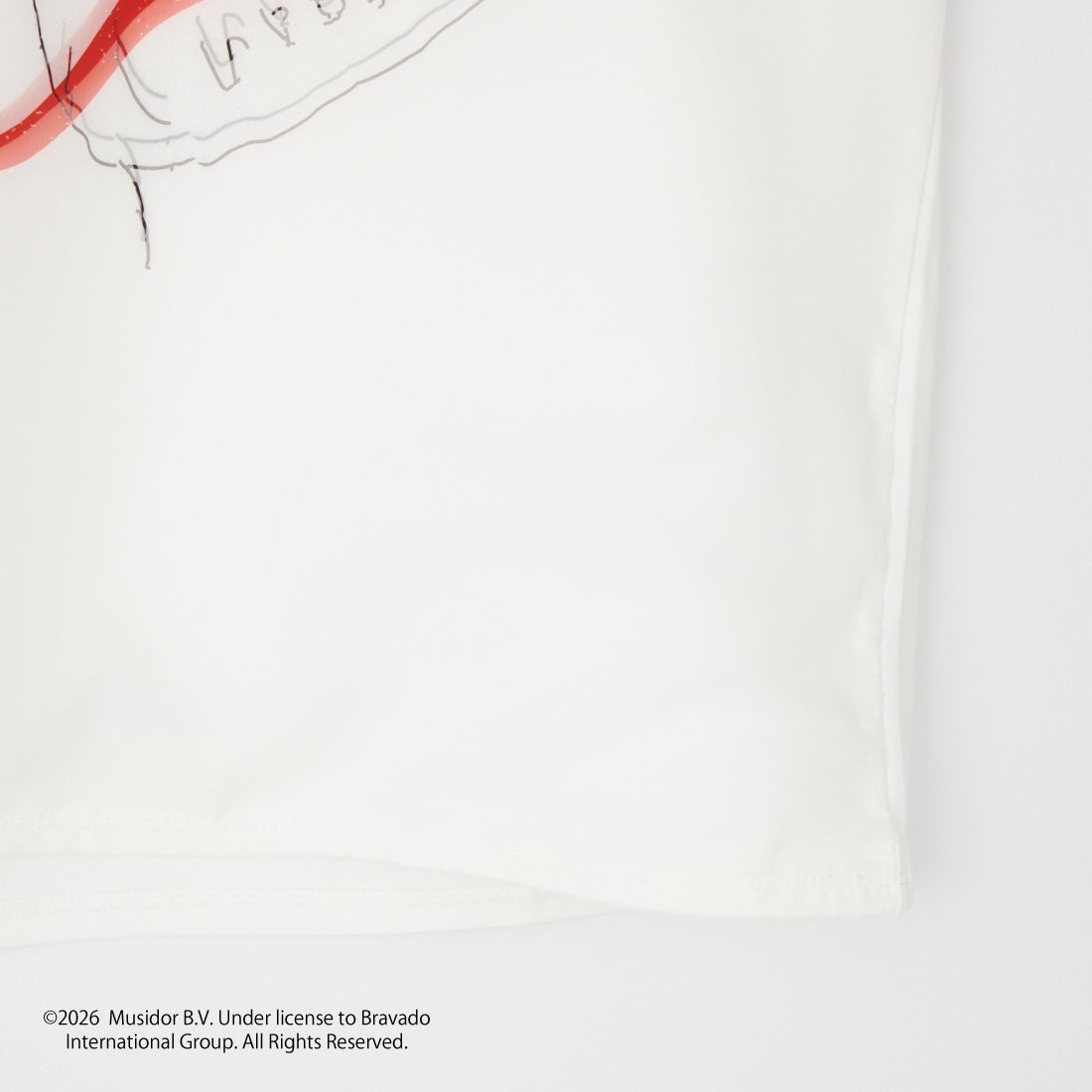 TRIPPY MIKIO ART [トリッピーミキオアート] RS LIP&TONG SKETCHES ショートスリーブTシャツ [TR-133] WHITE