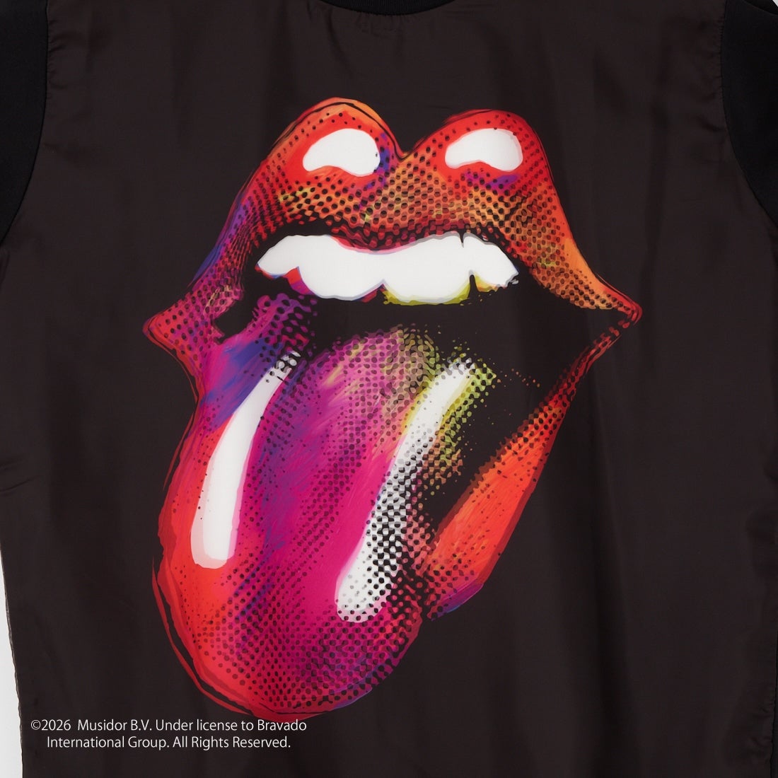 TRIPPY MIKIO ART [トリッピーミキオアート] RS LIP&TONG ショートスリーブTシャツ [TR-135] BLACK