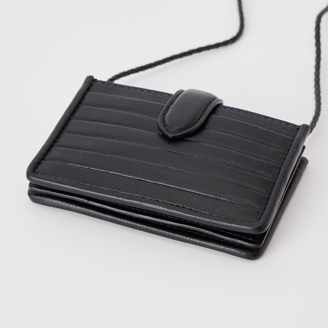 BOGKI [ボグキ] RIPPLE ストラップ付きウォレット [4963250003] 01 BLACK