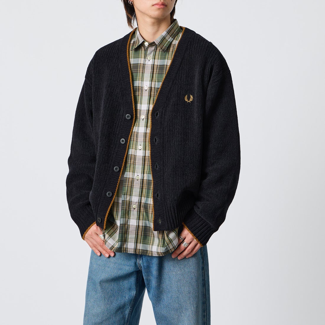 BLACK/DARK&&モデル身長：177cm 着用サイズ：L&&