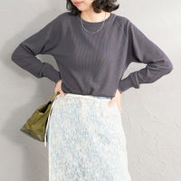 050 M.GRAY&&モデル身長：162cm 着用サイズ：M&&