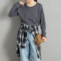 050 M.GRAY&&モデル身長：162cm 着用サイズ：M&&