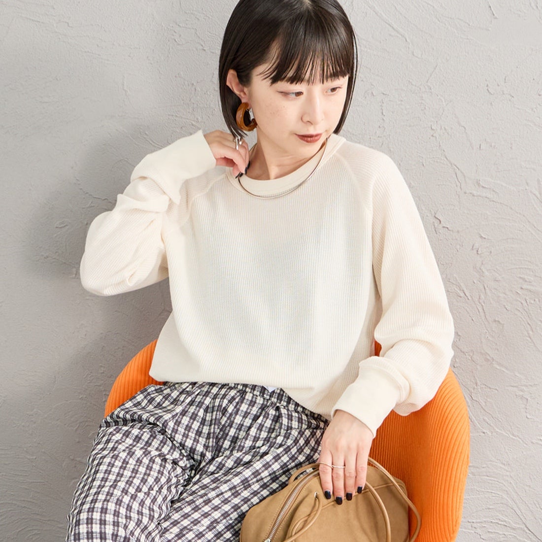 020 OFF WH&&モデル身長：150cm 着用サイズ：M&&