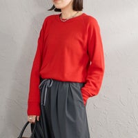940 RED&&モデル身長：160cm 着用サイズ：M&&