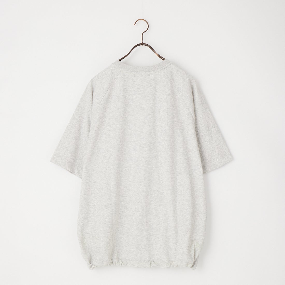 Jeans Factory Clothes [ジーンズファクトリークローズ] ドットエアリードローコードTシャツ [AK262133] ASH