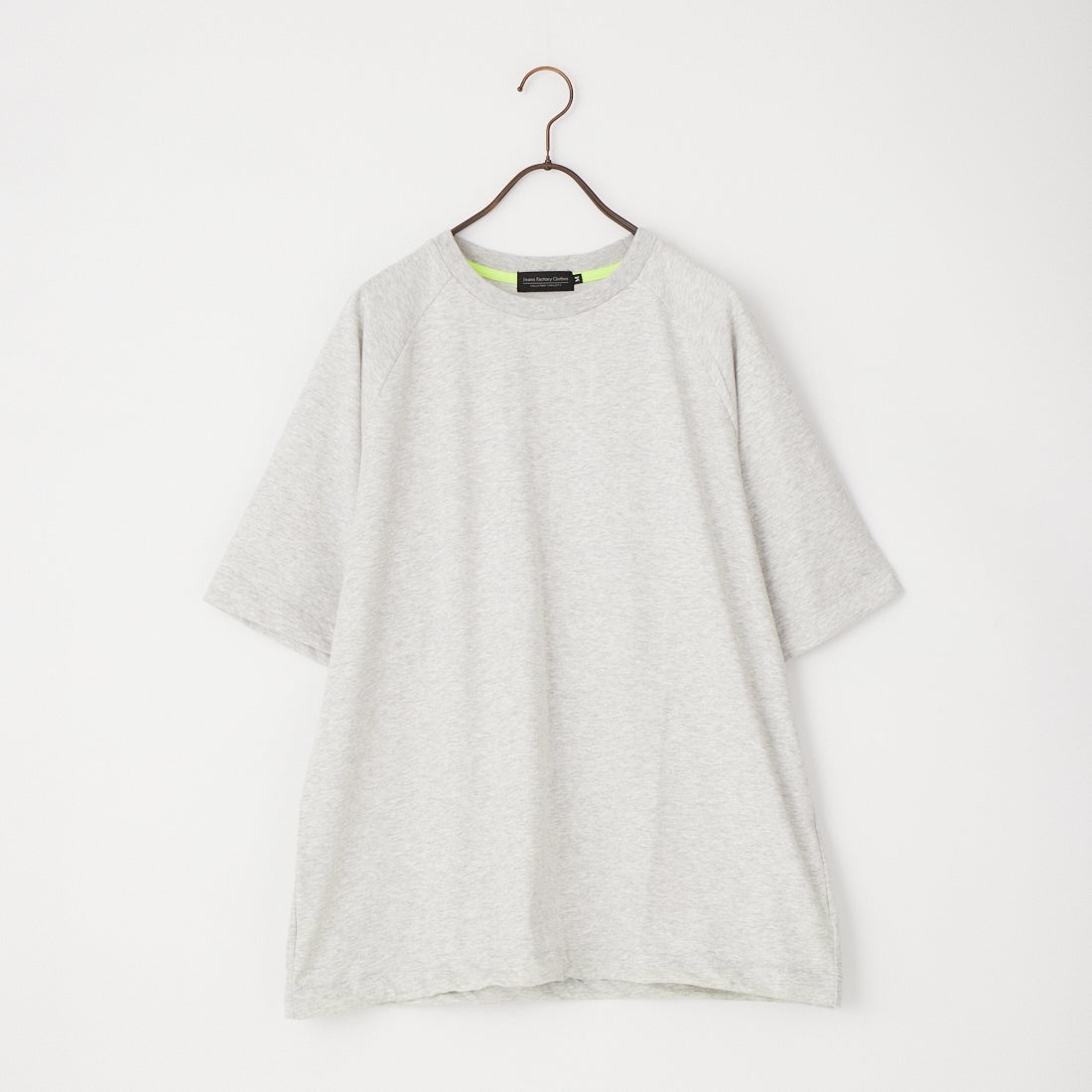 Jeans Factory Clothes [ジーンズファクトリークローズ] ドットエアリードローコードTシャツ [AK262133] ASH
