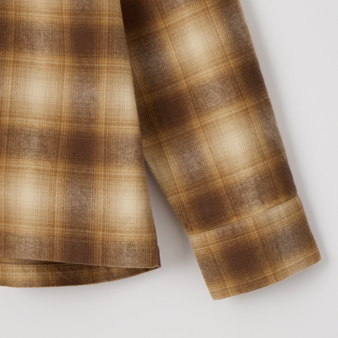 PENDLETON [ペンドルトン] 別注 シングルポケット オンブレチェックシャツ [6475-5215-JF] BEIGE/ECRU