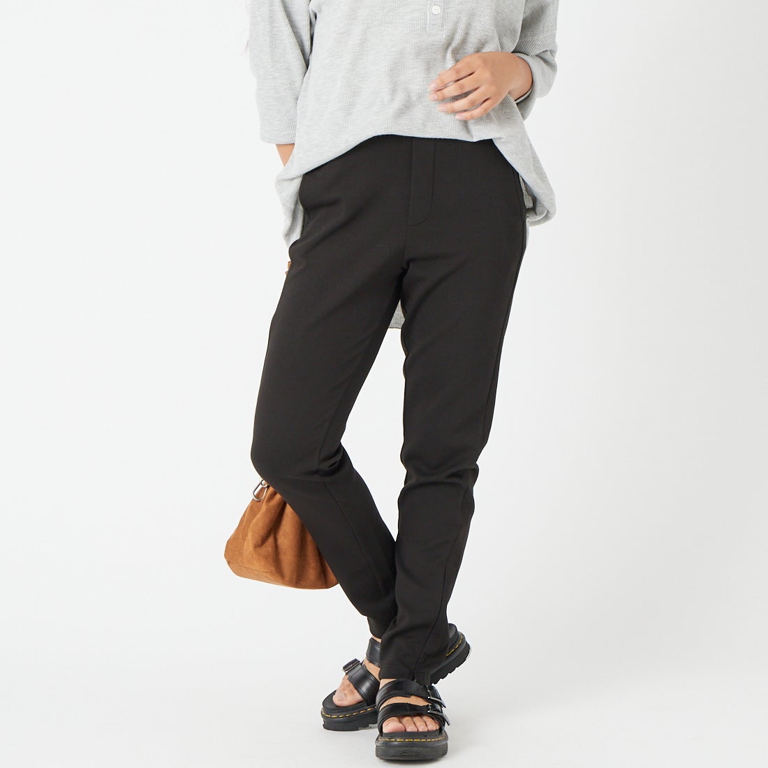 ﾌﾞﾗｯｸ&&モデル身長：162cm 着用サイズ：2&&
