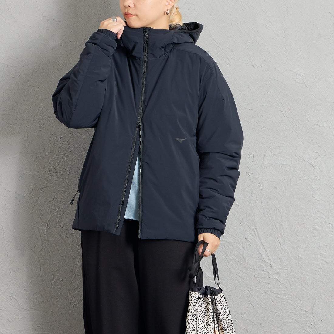 BLACK&&モデル身長：156cm 着用サイズ：S&&