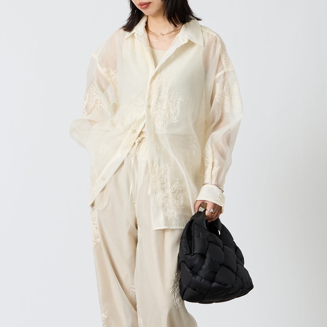 031 ﾎﾜｲﾄ&&モデル身長：162cm 着用サイズ：F&&