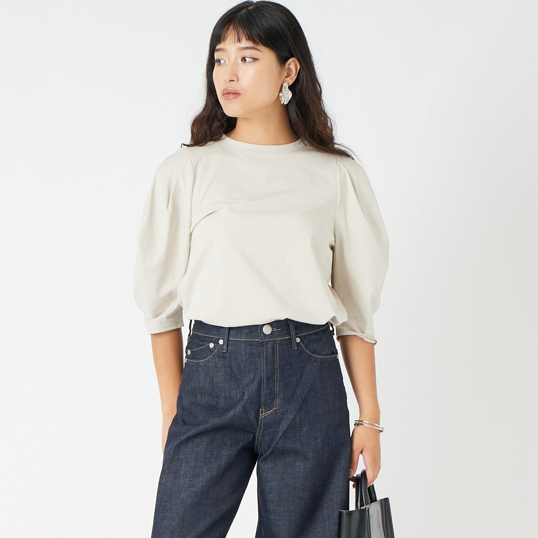 810 ﾗｲﾄｸﾞﾚ&&モデル身長：162cm 着用サイズ：F&&