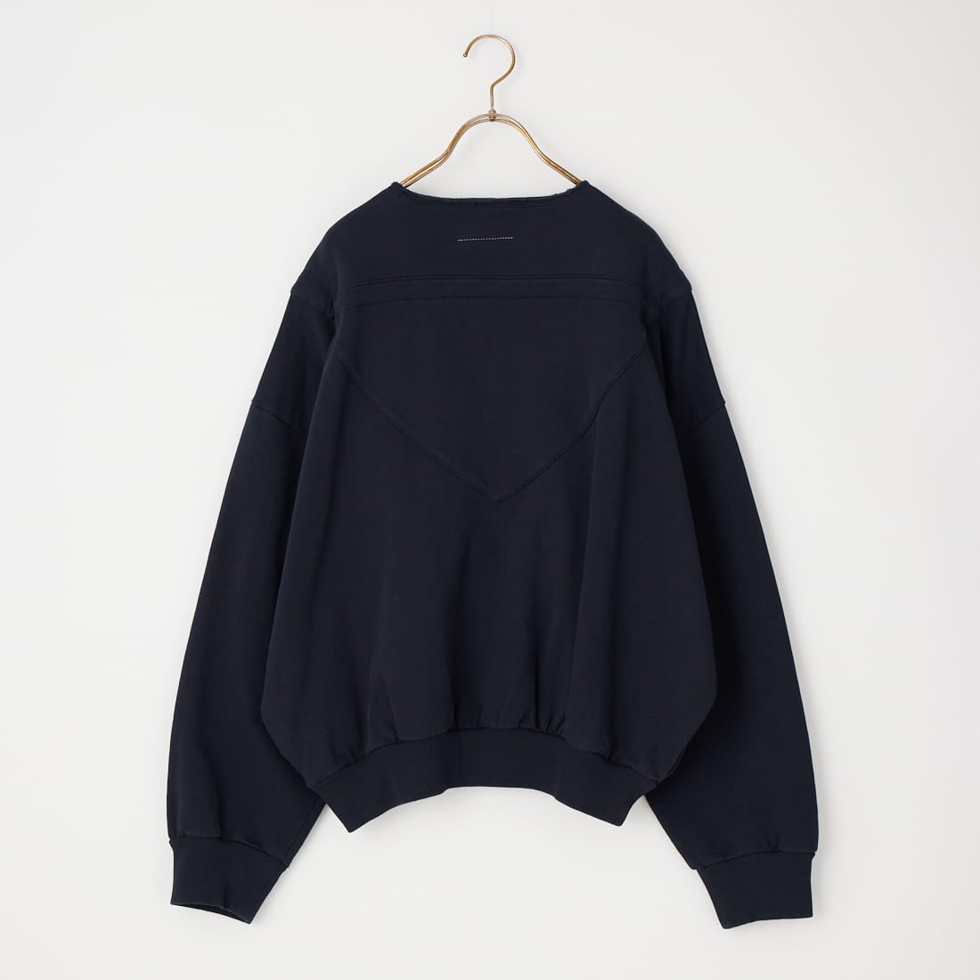 MM6 Maison Margiela [エムエムシックス メゾン マルジェラ] ジップフロントスウェットシャツ [S52HG0045-M25025] 524 B.NVY