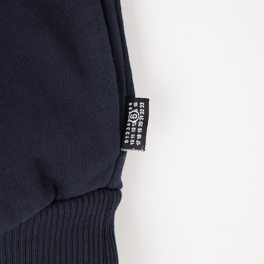 MM6 Maison Margiela [エムエムシックス メゾン マルジェラ] ジップフロントスウェットシャツ [S52HG0045-M25025] 524 B.NVY