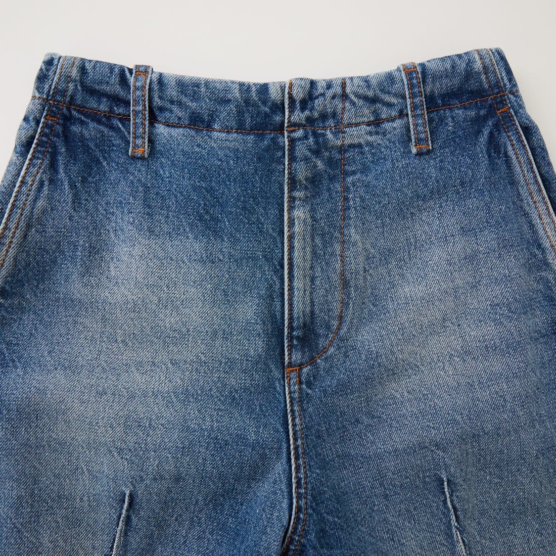 MM6 Maison Margiela [エムエムシックス メゾン マルジェラ] バレルレッグジーンズ [S52KA0567-M30058] 965 BLUE