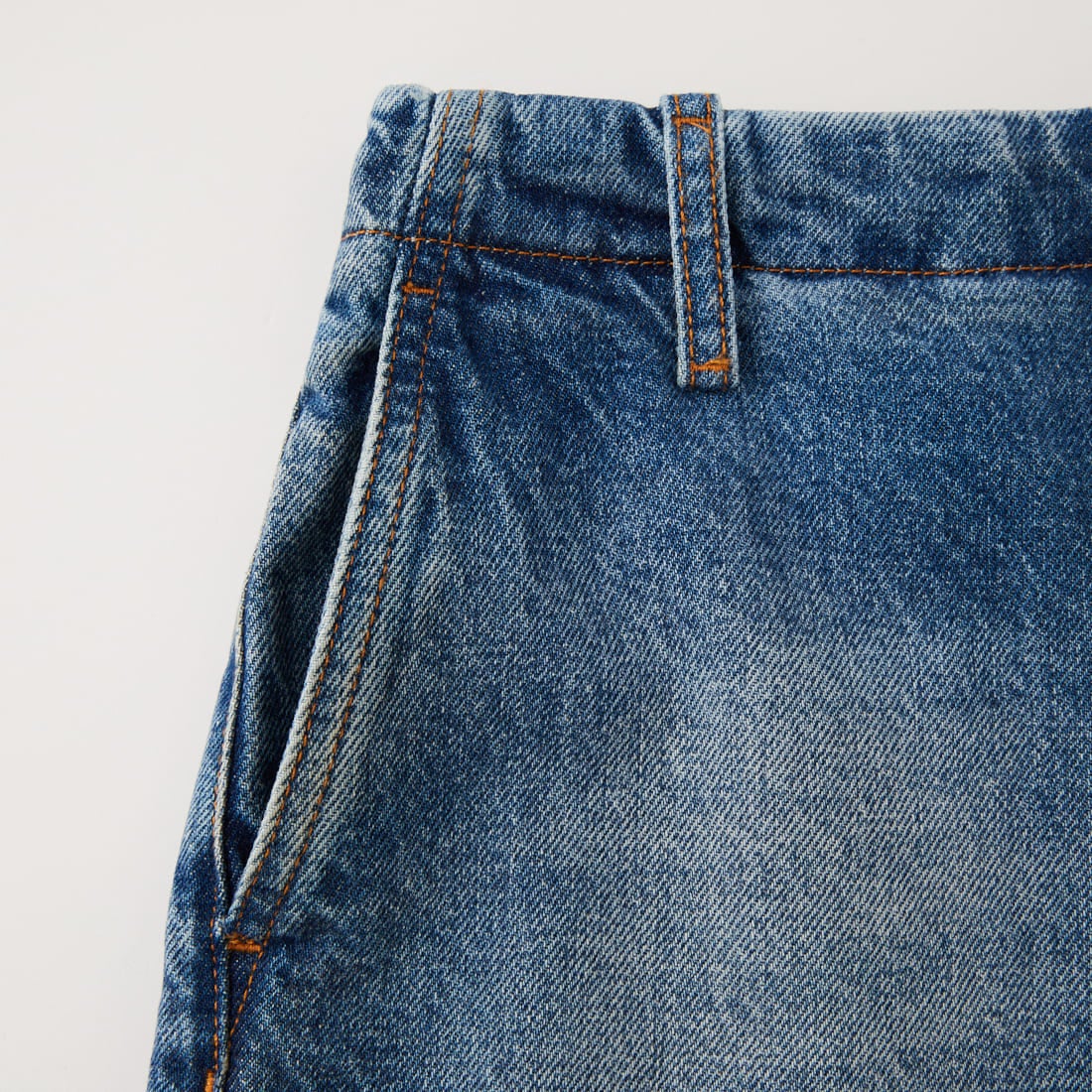 MM6 Maison Margiela [エムエムシックス メゾン マルジェラ] バレルレッグジーンズ [S52KA0567-M30058] 965 BLUE
