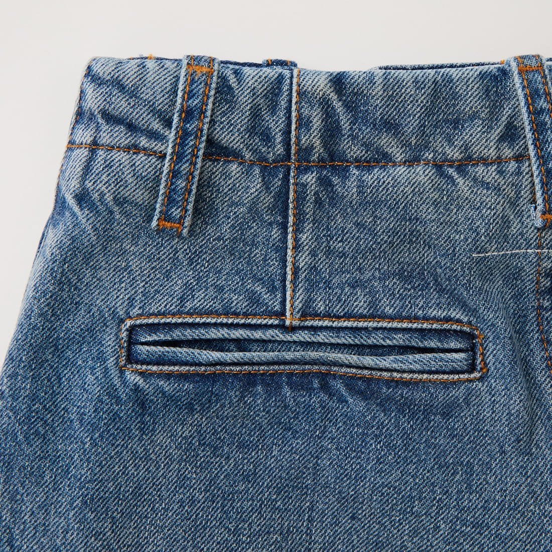 MM6 Maison Margiela [エムエムシックス メゾン マルジェラ] バレルレッグジーンズ [S52KA0567-M30058] 965 BLUE