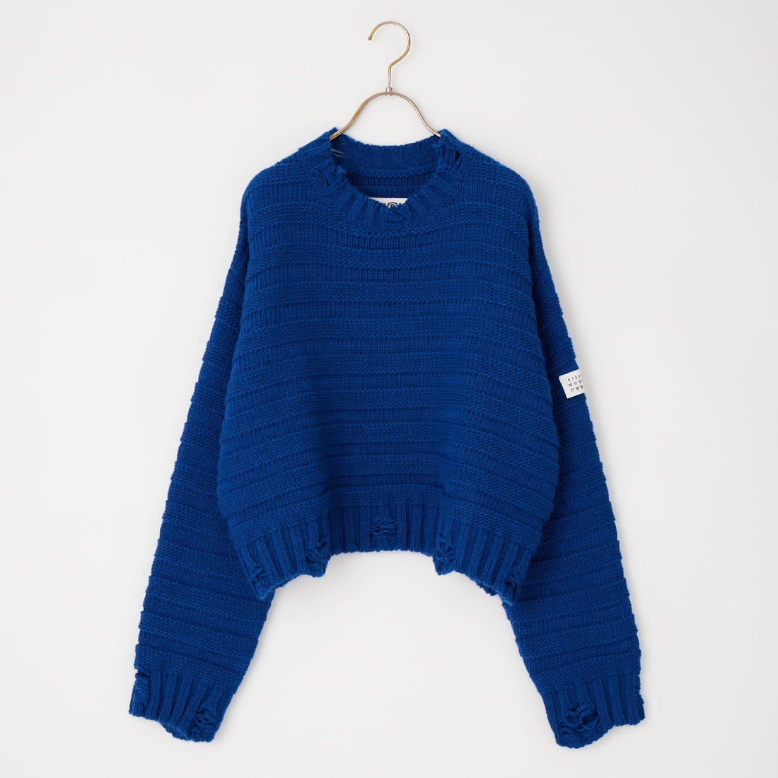 MM6 Maison Margiela [エムエムシックス メゾン マルジェラ] ウールセーター [S52HL0031-M13040] 483 BLUE