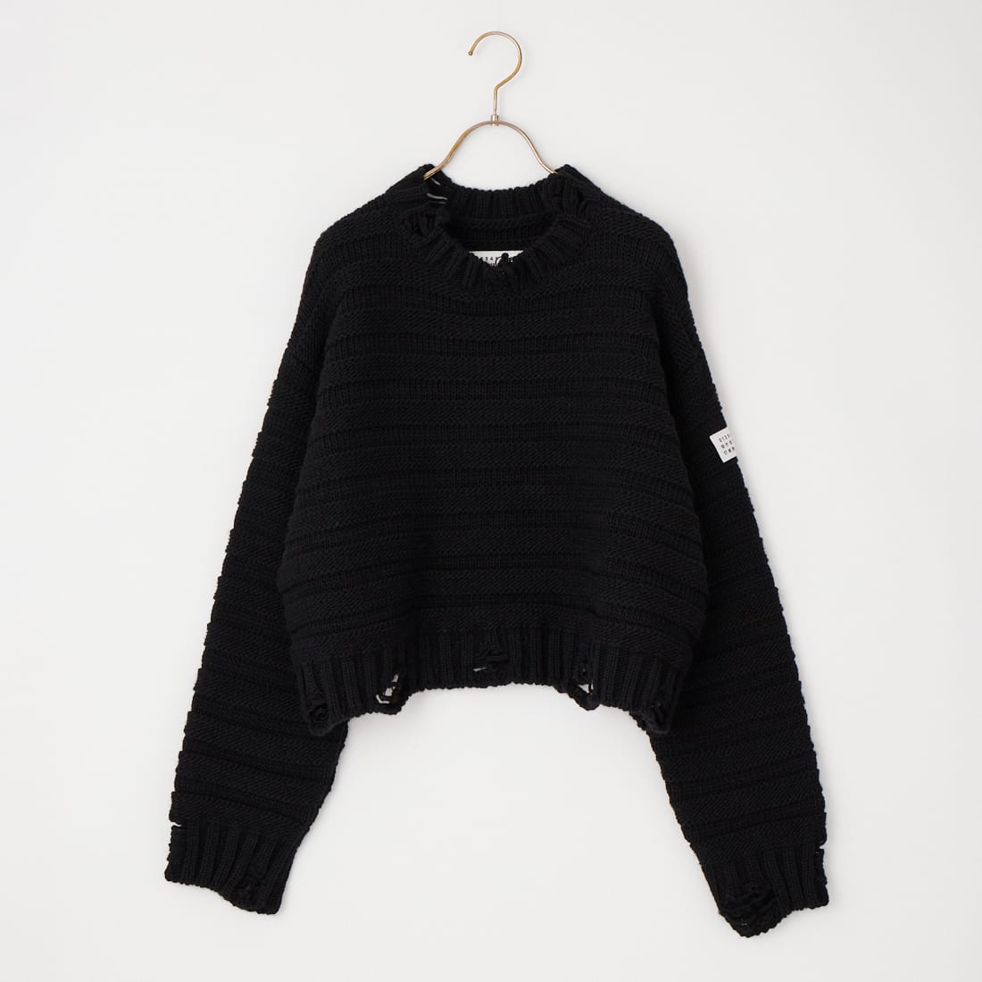 MM6 Maison Margiela [エムエムシックス メゾン マルジェラ] ウールセーター [S52HL0031-M13040] 900 BLACK