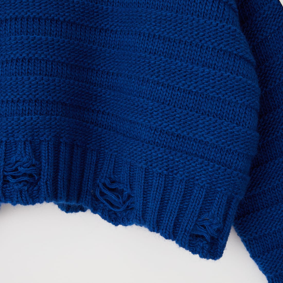 MM6 Maison Margiela [エムエムシックス メゾン マルジェラ] ウールセーター [S52HL0031-M13040] 483 BLUE