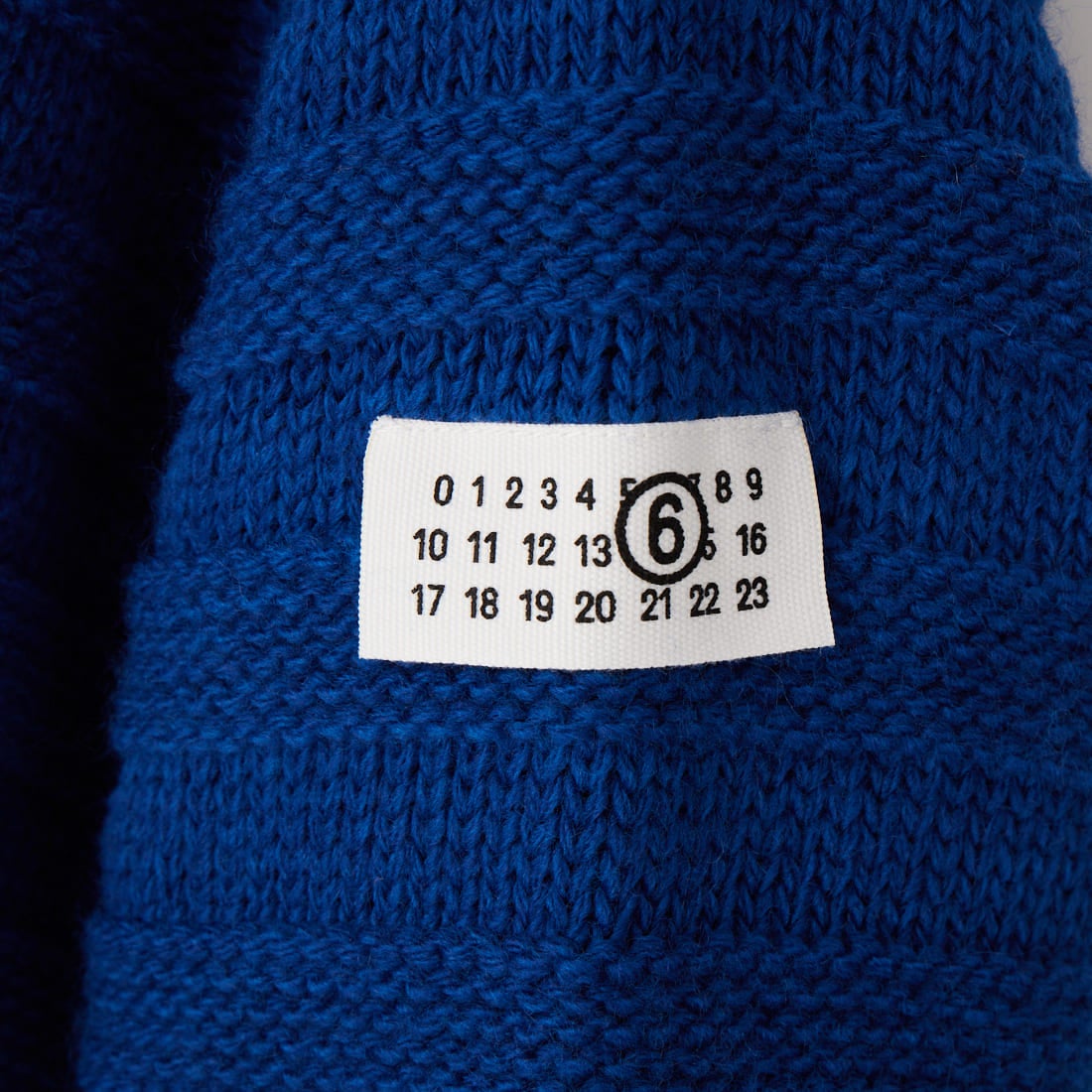 MM6 Maison Margiela [エムエムシックス メゾン マルジェラ] ウールセーター [S52HL0031-M13040] 483 BLUE