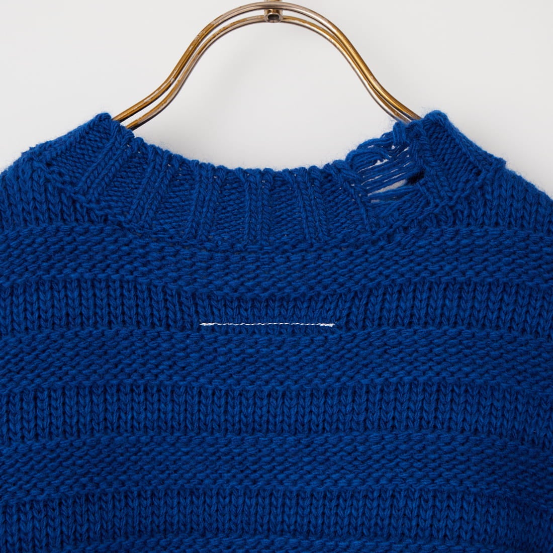 MM6 Maison Margiela [エムエムシックス メゾン マルジェラ] ウールセーター [S52HL0031-M13040] 483 BLUE