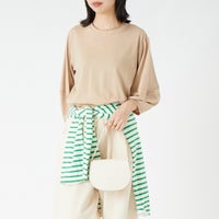711 ﾗｲﾄﾍﾞｰ&&モデル身長：162cm 着用サイズ：F&&